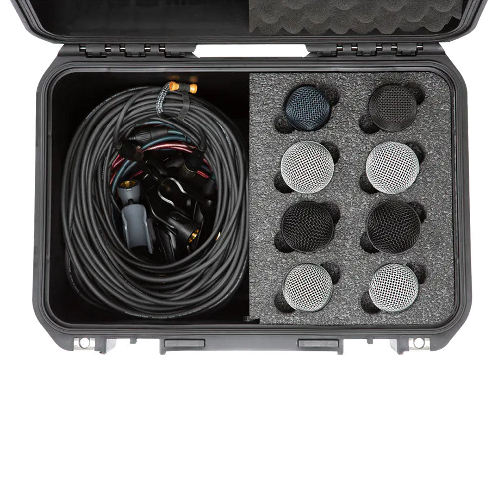 SKB iSeries 8-Mic Case-case-SKB- Hermes Music